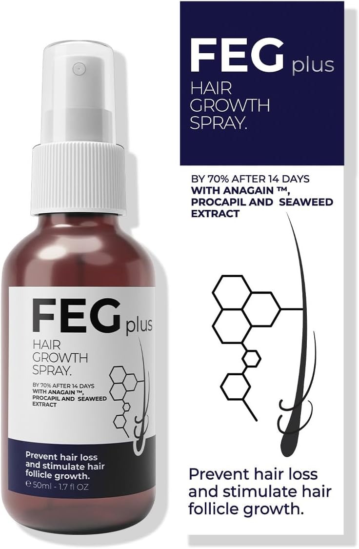 FEGPlus Minoxidil Beard & Hair Growth Serum  PLUS